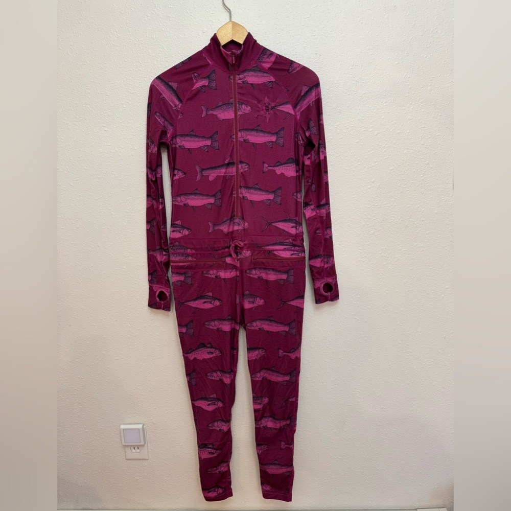 Women’s Fish Print One Piece base layer